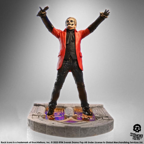 Knucklebonz Ghost Rock Iconz Papa Emeritus IV Statue